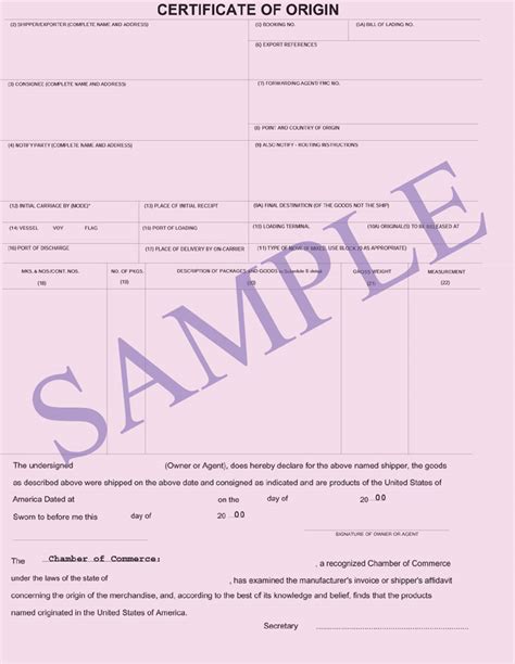 consignment travel packages|U.S Certificate of Origin Help Index .